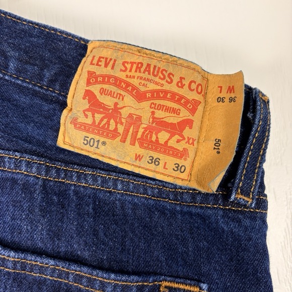 Levi's 550 Jeans 36x30 - Picture 3 of 5